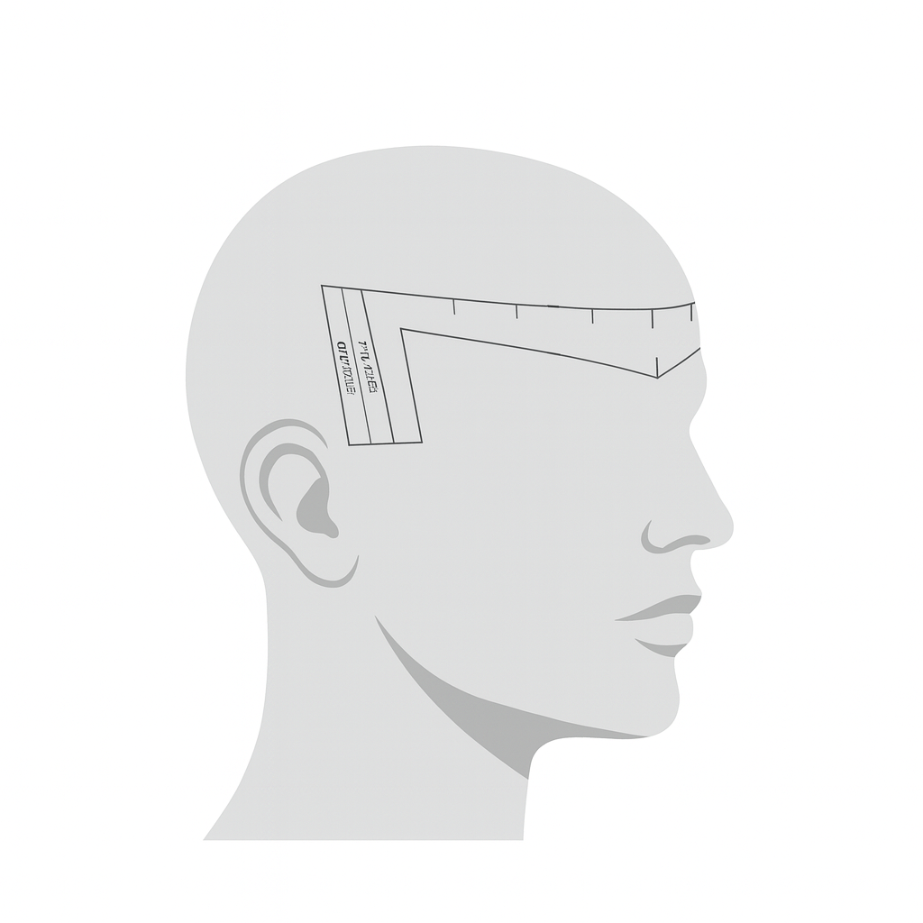 Hairline mapping tool